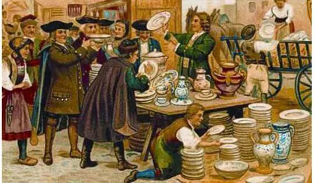 當(dāng)時(shí)的歐洲人，非常癡迷于中國(guó)的陶瓷